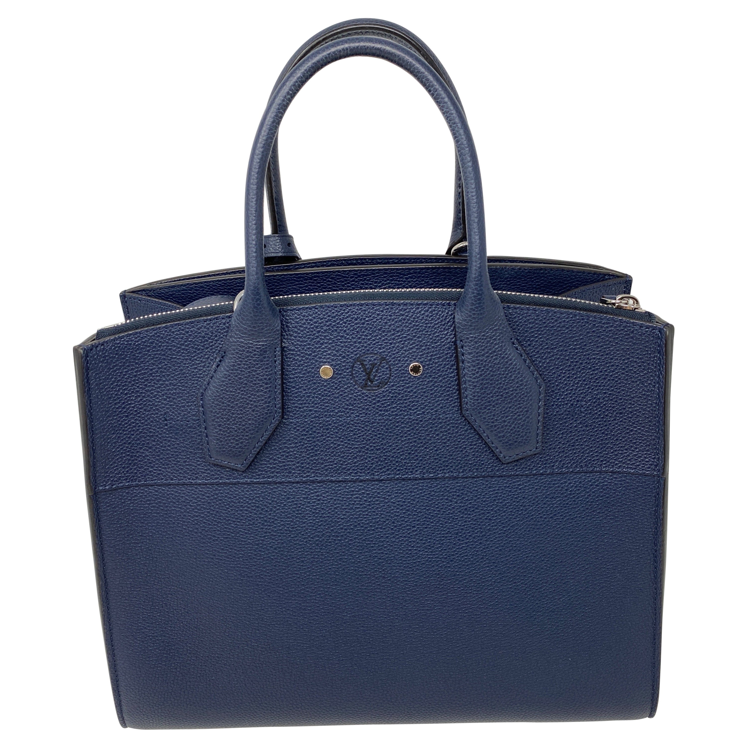Louis Vuitton Navy Steamer Bag
