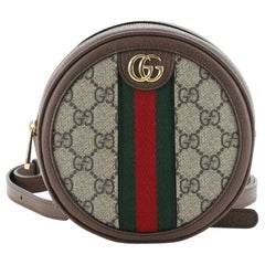 Gucci Ophidia Round Backpack GG Coated Canvas Mini