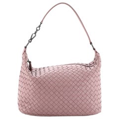 Bottega Veneta Zip Hobo Intrecciato Nappa Klein