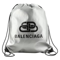 Balenciaga BB Explorer Rucksack aus Nylon mit Kordelzug Nylon