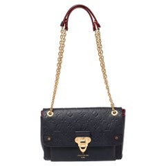 Louis Vuitton Sac Vavin PM en cuir Monogramme Empreinte Noir