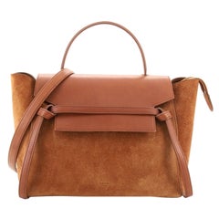 Celine Gürteltasche aus Wildleder und Kalbsleder Mini