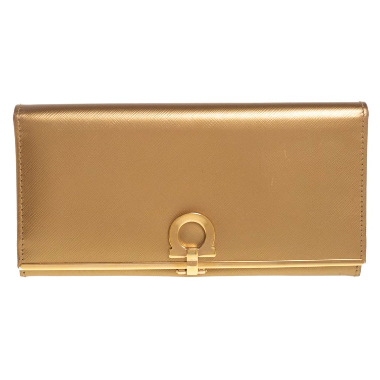 Ferragamo - Women's Vara Bow Continental Wallet - Brown - Leather