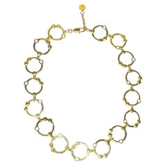 Syd + Pia The Rebellion Collection-Selene Orbital 14k Gold Plate Brass Necklace