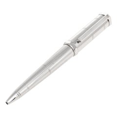 Cartier Santos-Dumont Rivet Motif Palladium Finish Ballpoint Pen