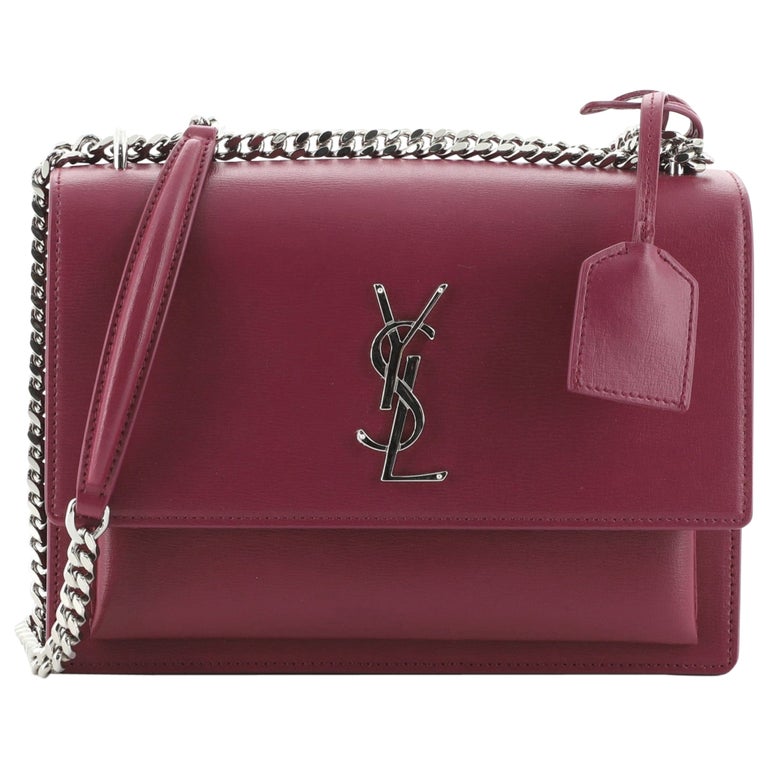 Saint Laurent Sunset Crossbody Bag Leather Medium at 1stDibs