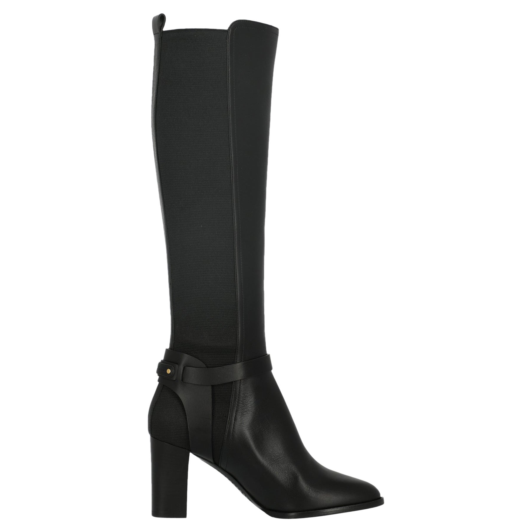 Ralph Lauren Women Boots Black Leather EU 36 For Sale