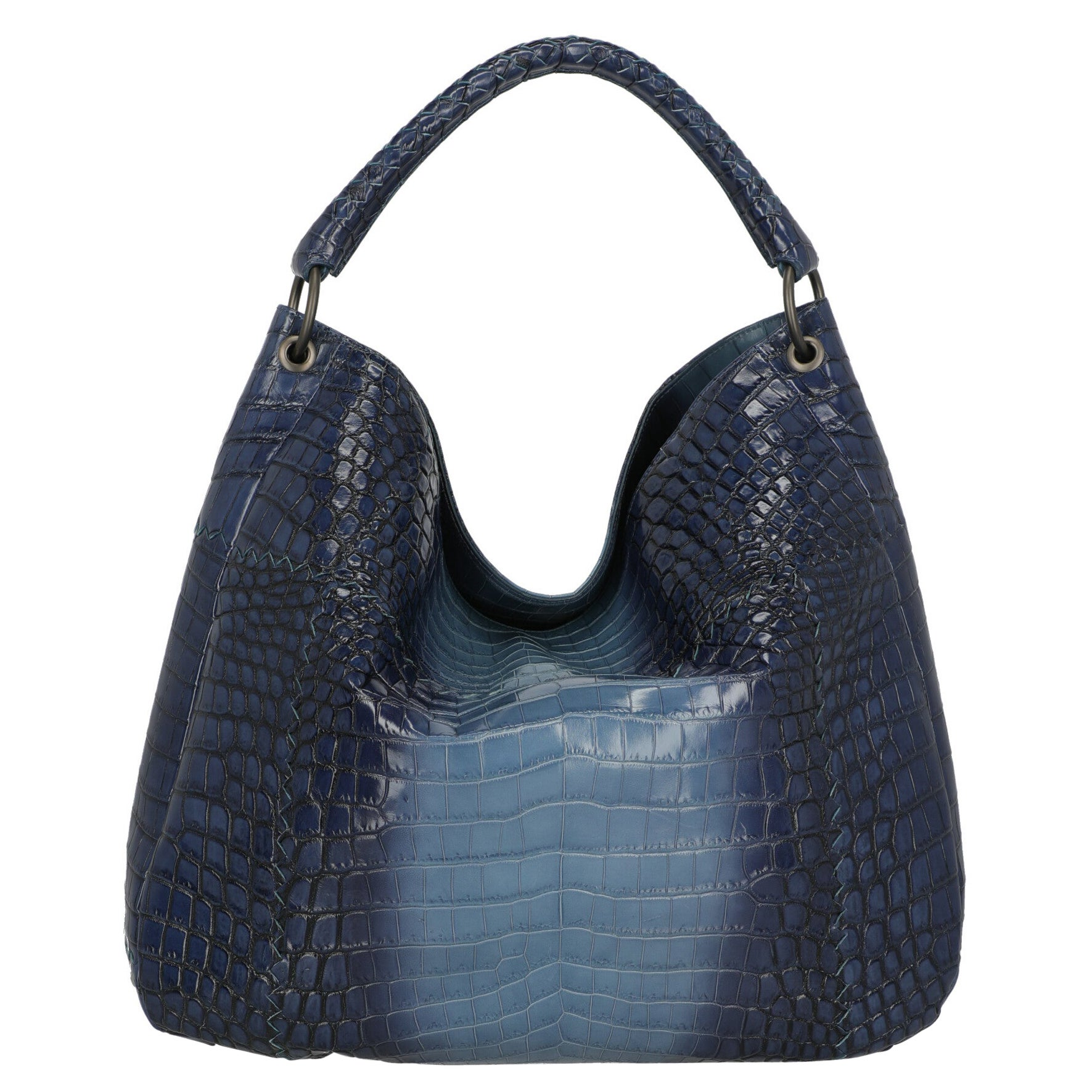 Bottega Veneta Women Shoulder bags Navy Leather  For Sale