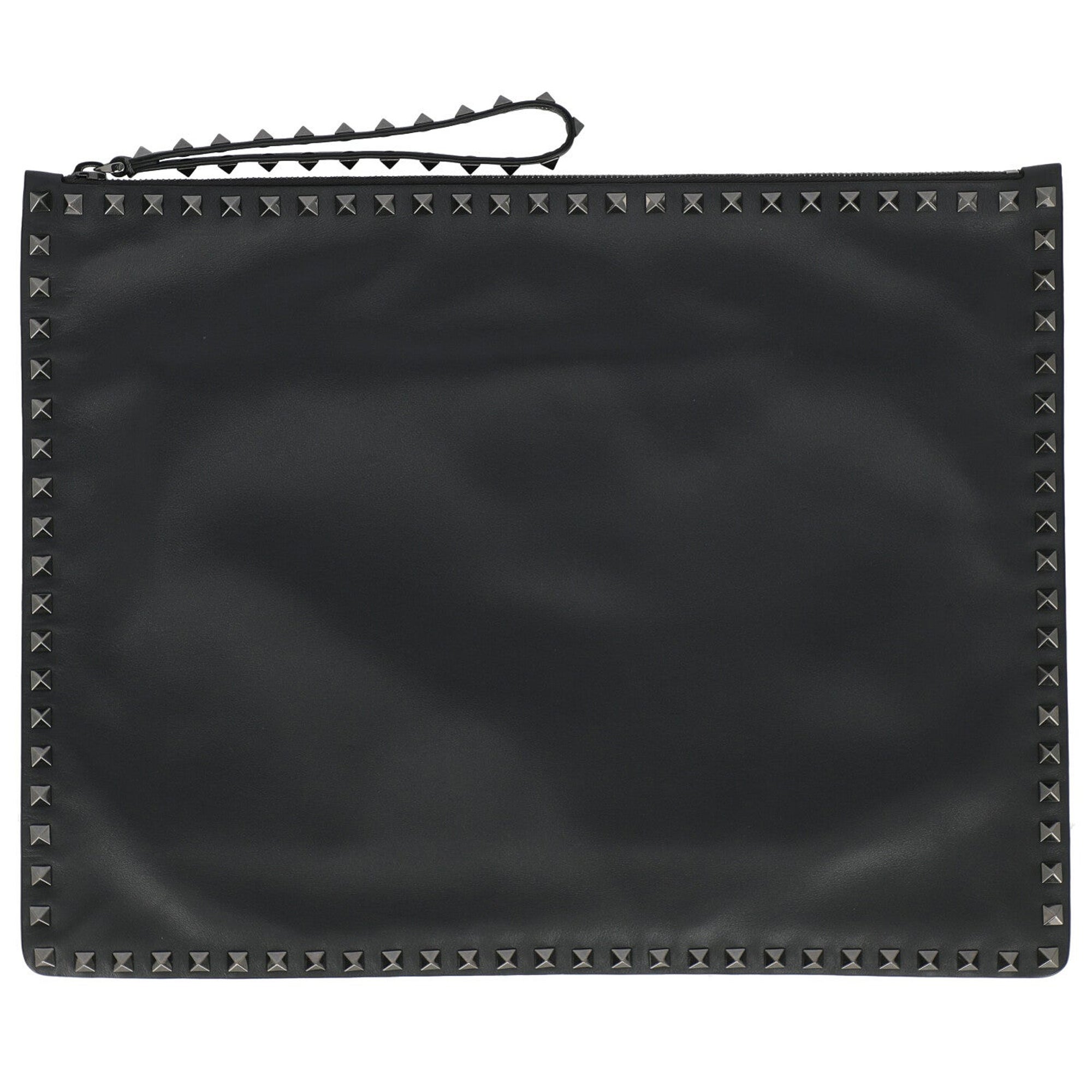Valentino Women Handbags Grey Leather  For Sale