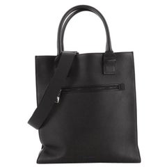 Christian Dior Homme Shopper Tote Pebbled Leather Tall