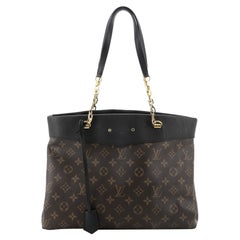 Louis Vuitton Pallas Shopper Monogram Canvas and Calfskin