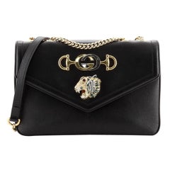 Gucci Rajah Chain Shoulder Bag Leather Medium