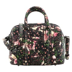 Lucrezia Duffle Bag aus bedrucktem Leder Mini