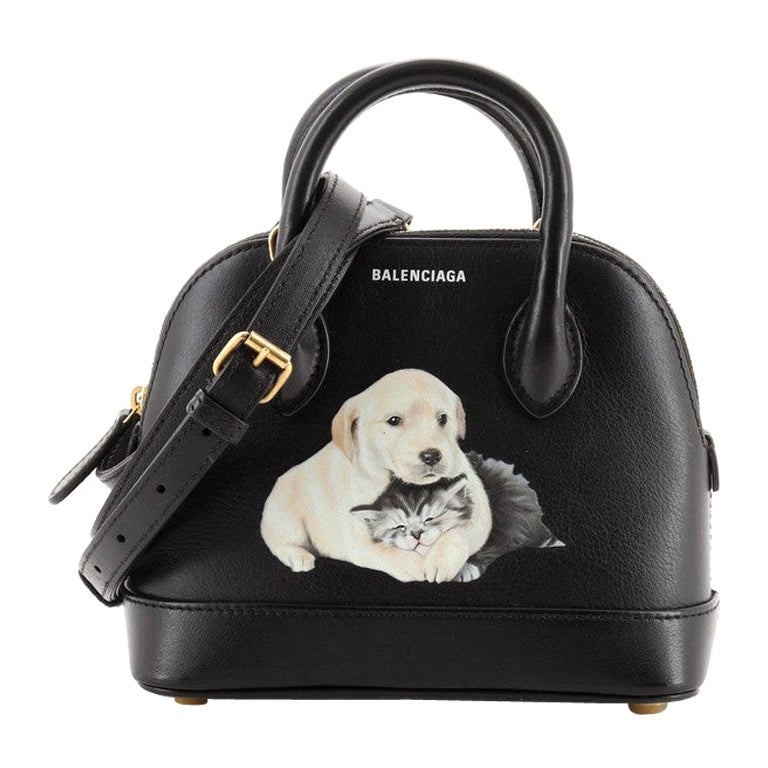 Balenciaga Puppy and Kitten Ville Bag Leather XXS at 1stDibs