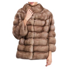 Brand new Vintage lynx fur coat size 4-6 For Sale at 1stDibs