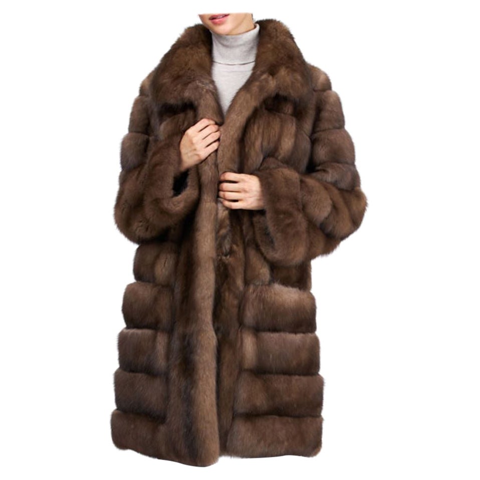 Brand new Russian Sable Stroller Coat size S M L For Sale