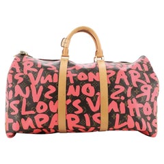 Louis Vuitton Keepall Bag Limited Edition Monogram Graffiti 50