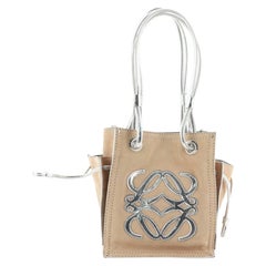 Loewe Anagram Shopping Tote Suede Small