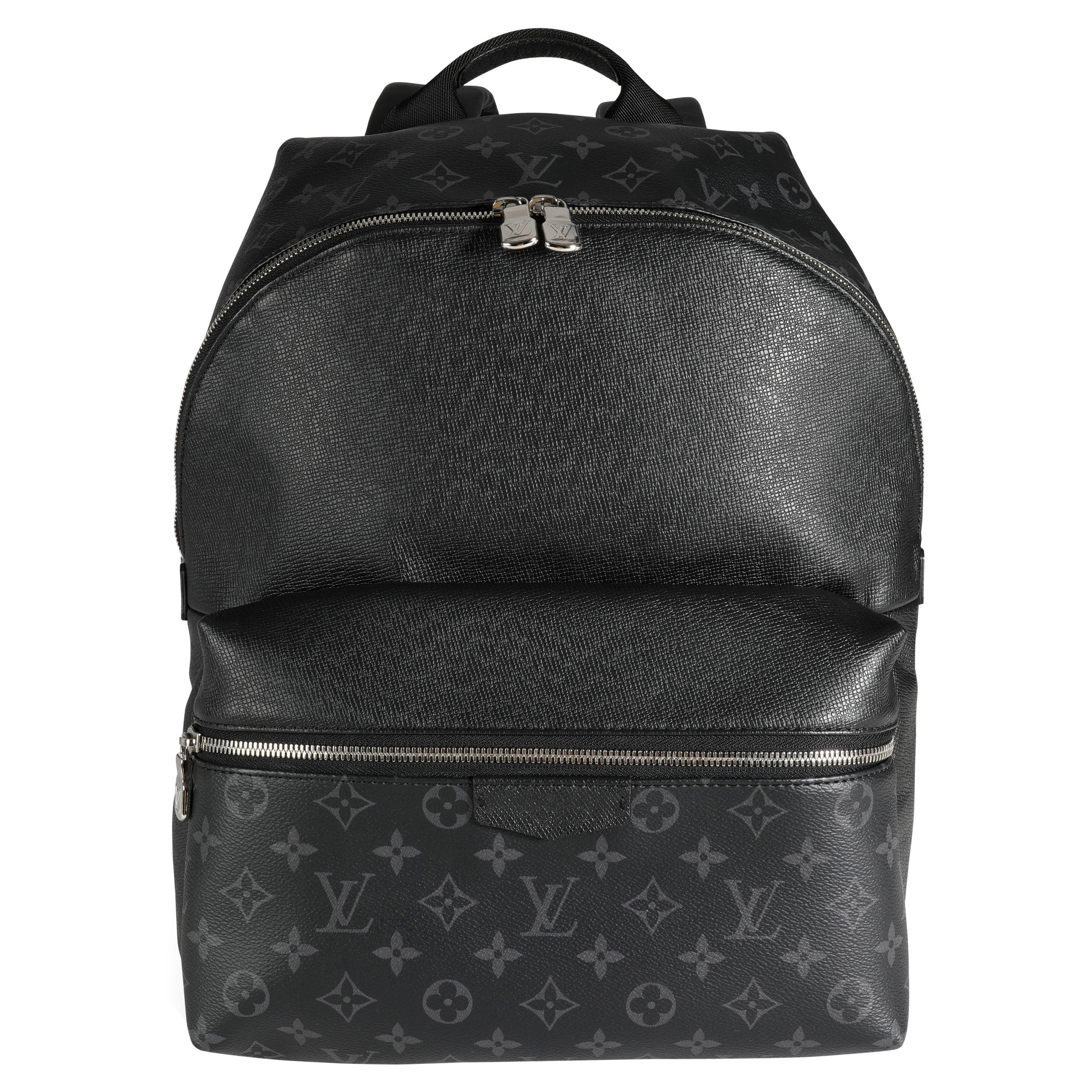 louis vuitton black monogram backpack