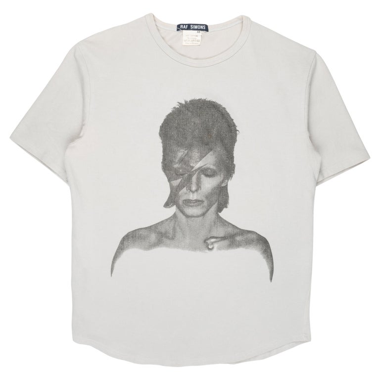 Raf Simons SS1996 David Bowie T-Shirt at 1stDibs | raf simons david bowie, raf  simons t shirt, raf simons graphic tee