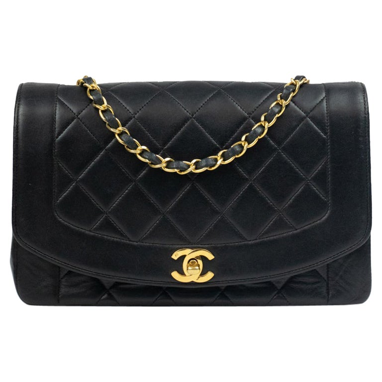 Chanel, Diana in black leather