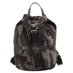 Prada Camouflage Backpack Tessuto Medium