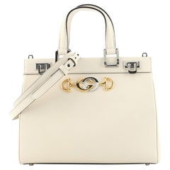 Gucci Zumi Top Handle Bag Leather Small