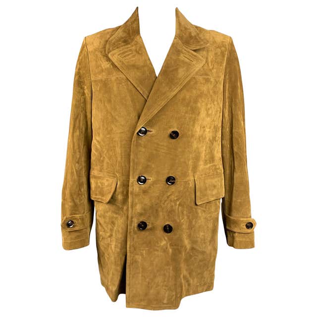 Tom Ford for Gucci Iconic Green Mohair Coat at 1stDibs