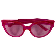 Balenciaga Pink Cat Eye Sunglasses