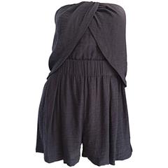 Nuovo Elizabeth & James Grigio antracite, tutina con drappeggio / Onesie