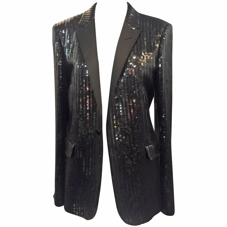 sequin tuxedo