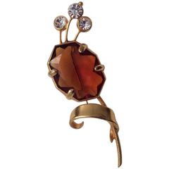 Vintage Christian Dior Brooch Pin - 1960's 7