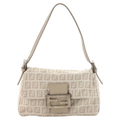 Fendi Mama Forever Bag Zucchino Canvas Mini