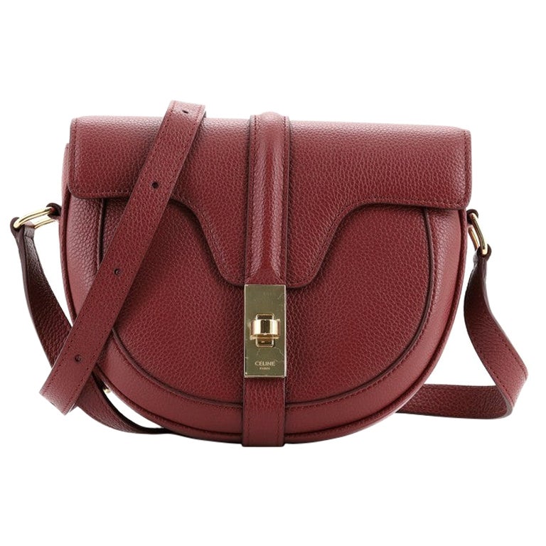 Celine Triomphe East-West Shoulder Bag Smooth Calfskin at 1stDibs