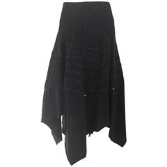 90s Issey Miyake " spider web" knit skirt 12