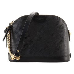 Louis Vuitton Alma Chain Handbag Epi Leather Mini