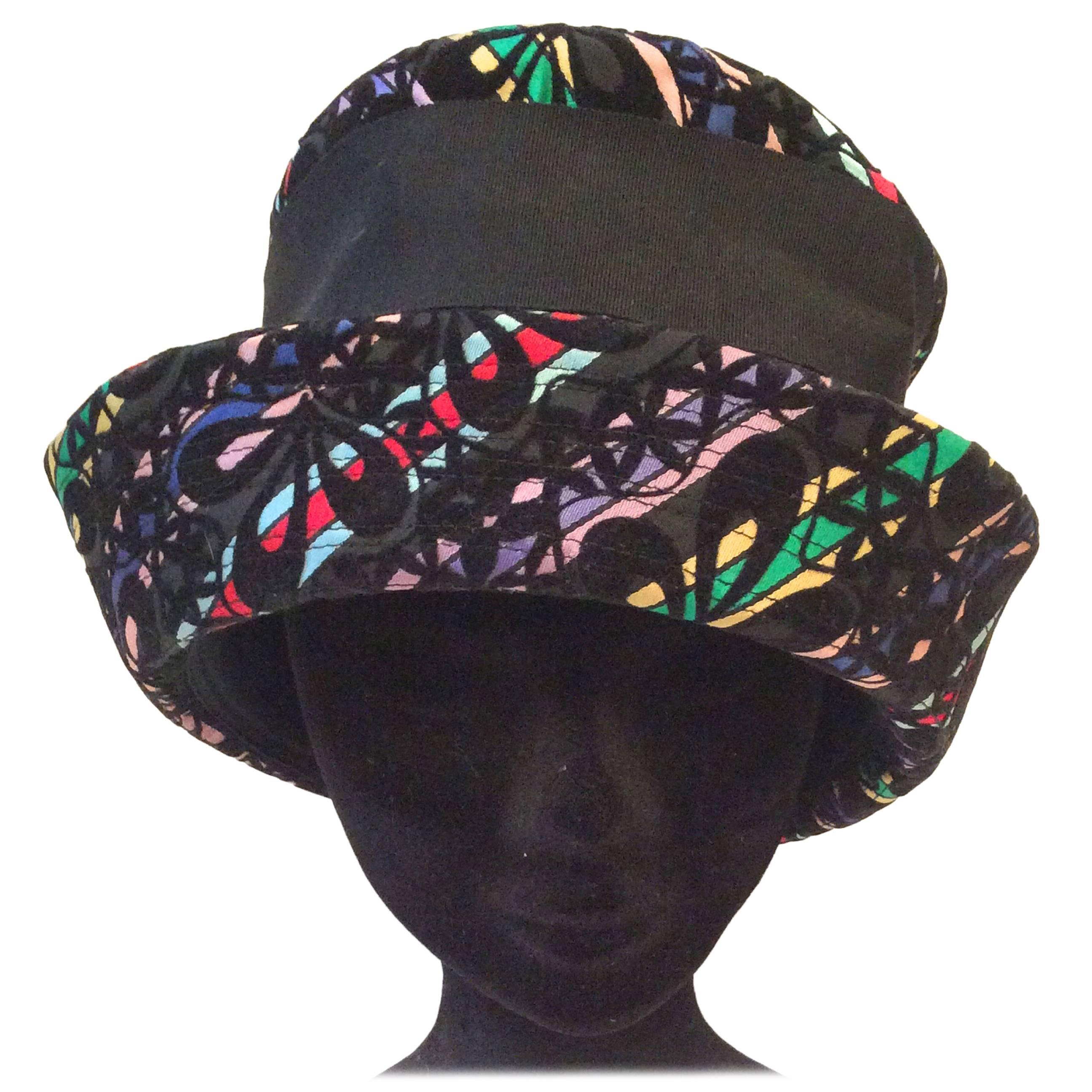 Mod Multi-colored Hat - Late 1950's  For Sale