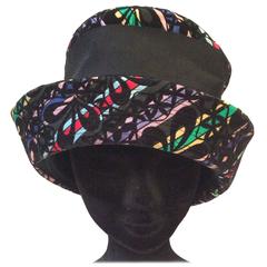 Mod Multi-colored Hat - Late 1950's 3