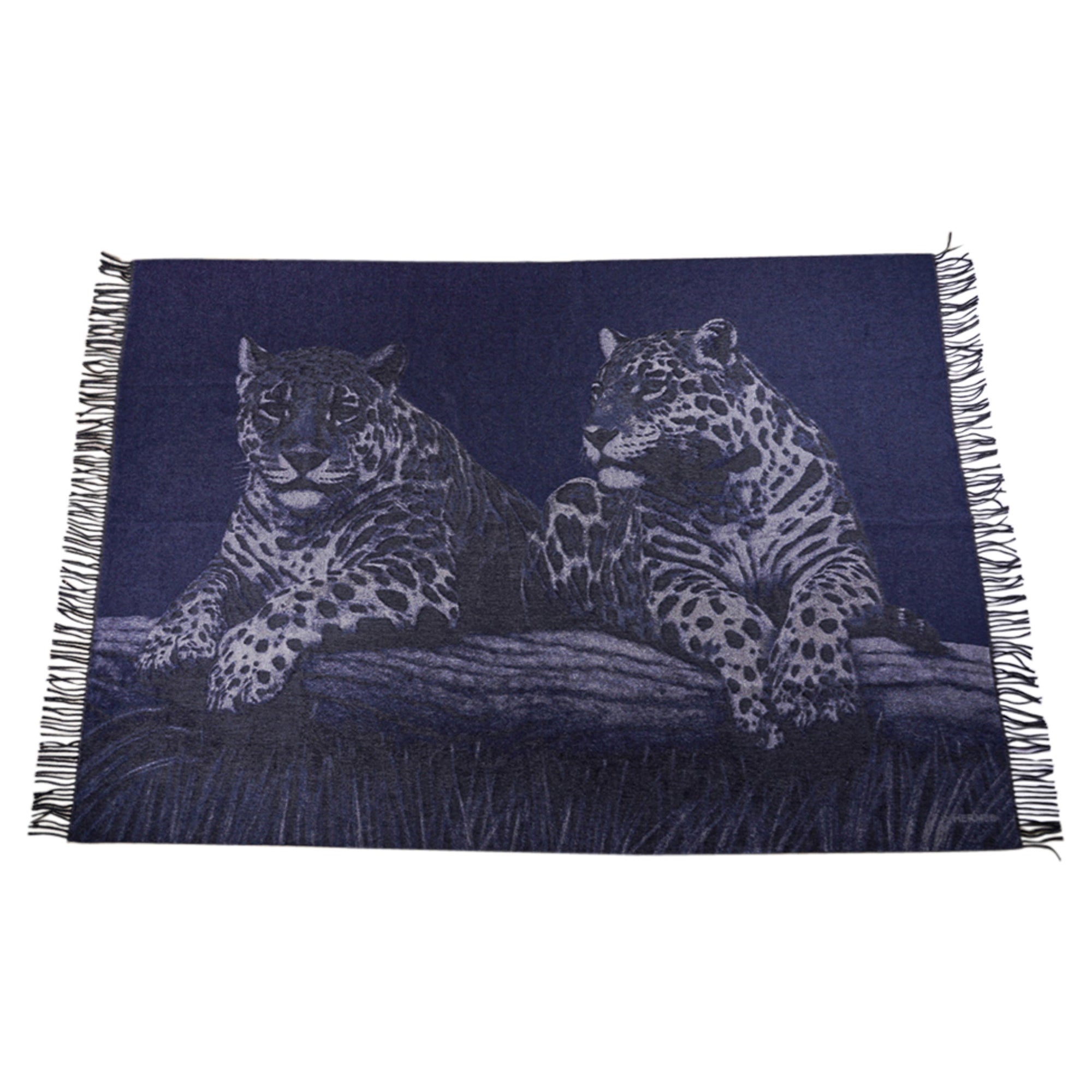 Hermes Avalon Blanket Couch ECRU GRIS FONCE at 1stDibs