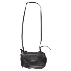 Givenchy Black Mini Pepe Pandora Messenger Bag
