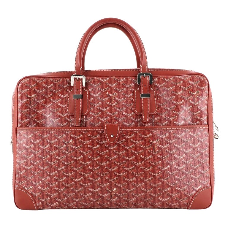 Goyard Ambassade Briefcase Coated Canvas MM at 1stDibs