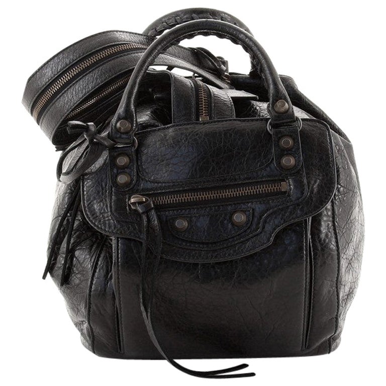 Balenciaga Classic Zip Traveler Backpack Leather XS at 1stDibs