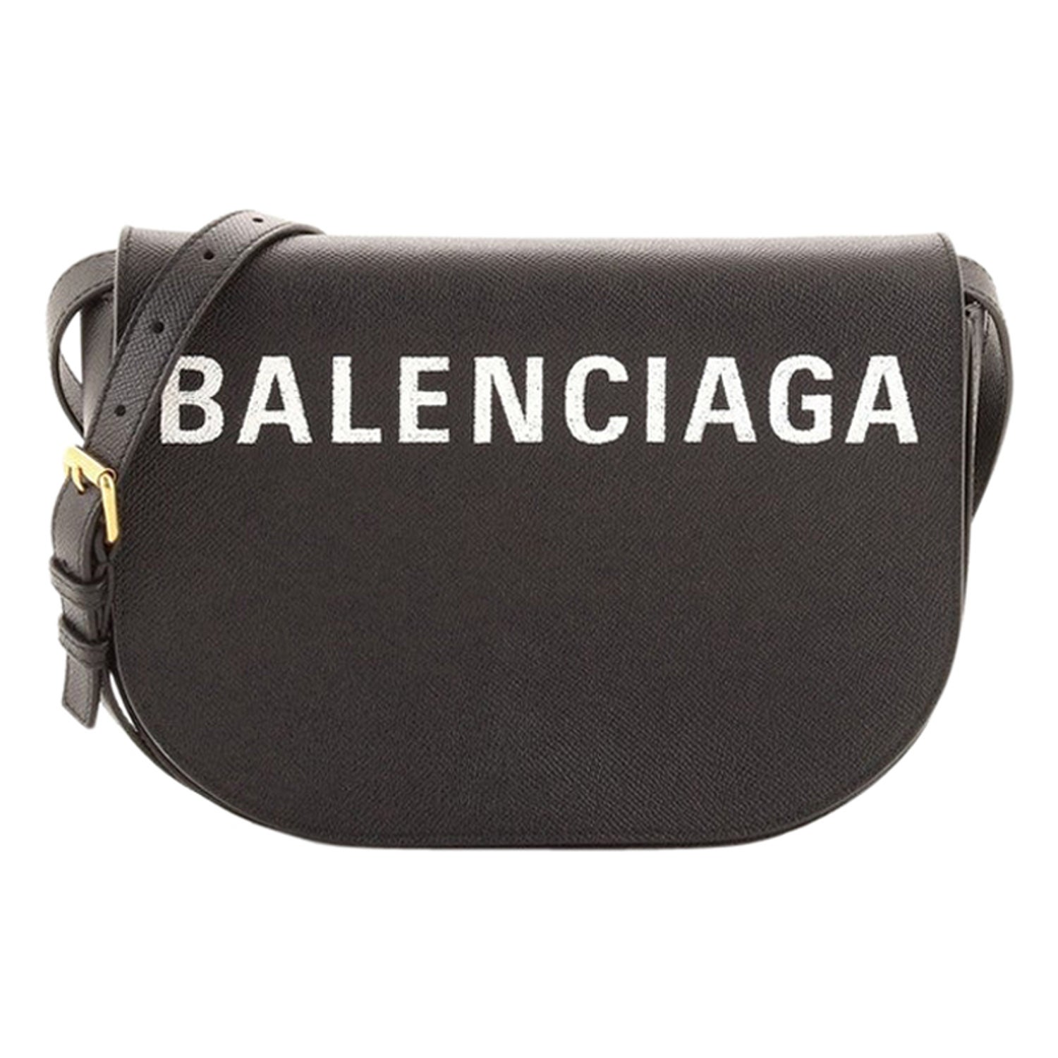 Balenciaga Logo Ville Day Bag Leather Small at 1stDibs