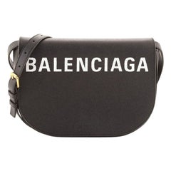 Balenciaga Logo Ville Day Bag Leather Small