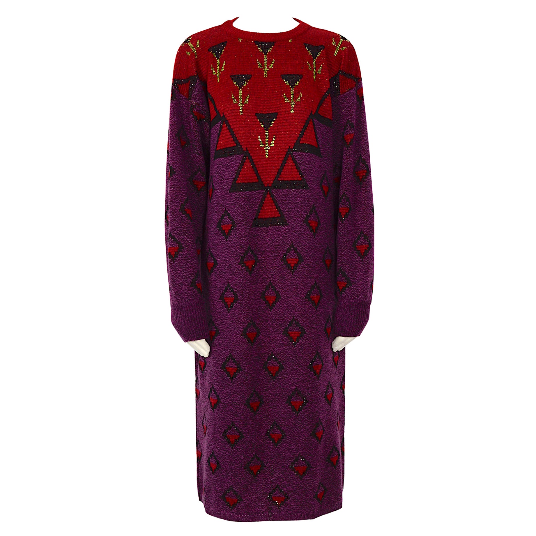 Yves Saint Laurent Tricot Dress - 1970s at 1stDibs | yves saint laurent ...