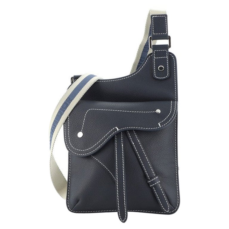 Christian Dior Saddle Messenger Bag Leather at 1stDibs