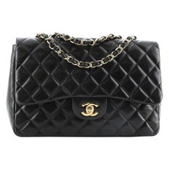 Chanel Classic Single Flap Bag Quilted Lambskin Jumbo