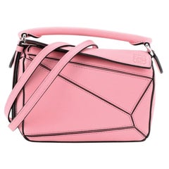 Loewe Puzzle Bag Leather Mini at 1stDibs  loewe mini puzzle bag pink, loewe  mini puzzle pink, loewe puzzle bag pink