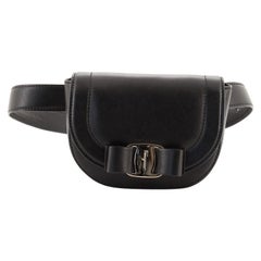 Salvatore Ferragamo Vara Bow Flap Belt Bag Leather