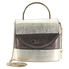 Chloe C Chain Clutch Leather at 1stDibs